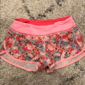 Lululemon Speed Shorts